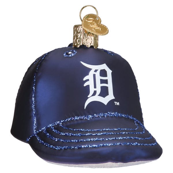 Old World Christmas 2.25 X 2.5 X 3.5 / 75919 Tigers Baseball Cap Ornament