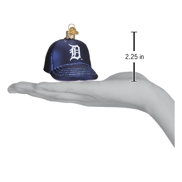 Old World Christmas 2.25 X 2.5 X 3.5 / 75919 Tigers Baseball Cap Ornament