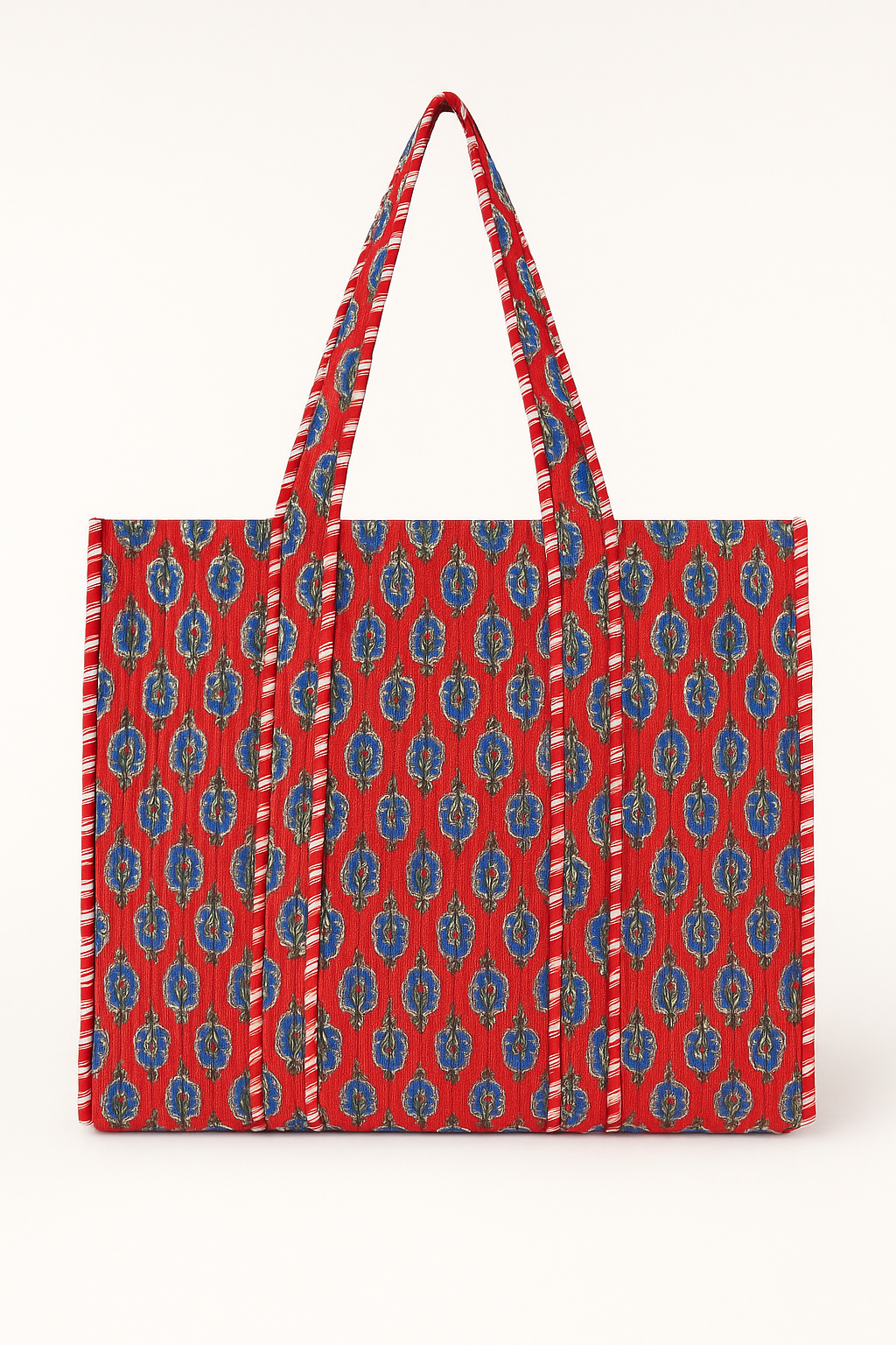 Rouge Paisley Tote - My American Goods