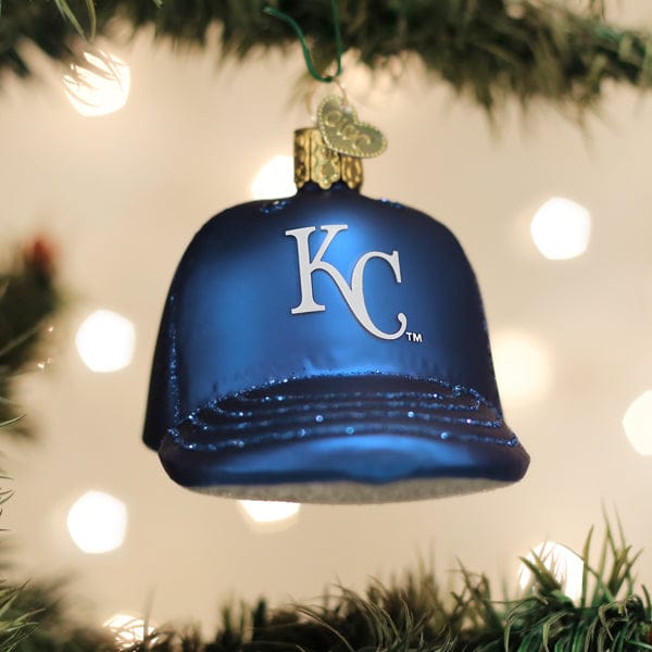 Old World Christmas 2.25 X 2.5 X 3.5 / 76119 Royals Baseball Cap Ornament