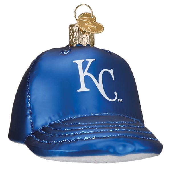 Old World Christmas 2.25 X 2.5 X 3.5 / 76119 Royals Baseball Cap Ornament