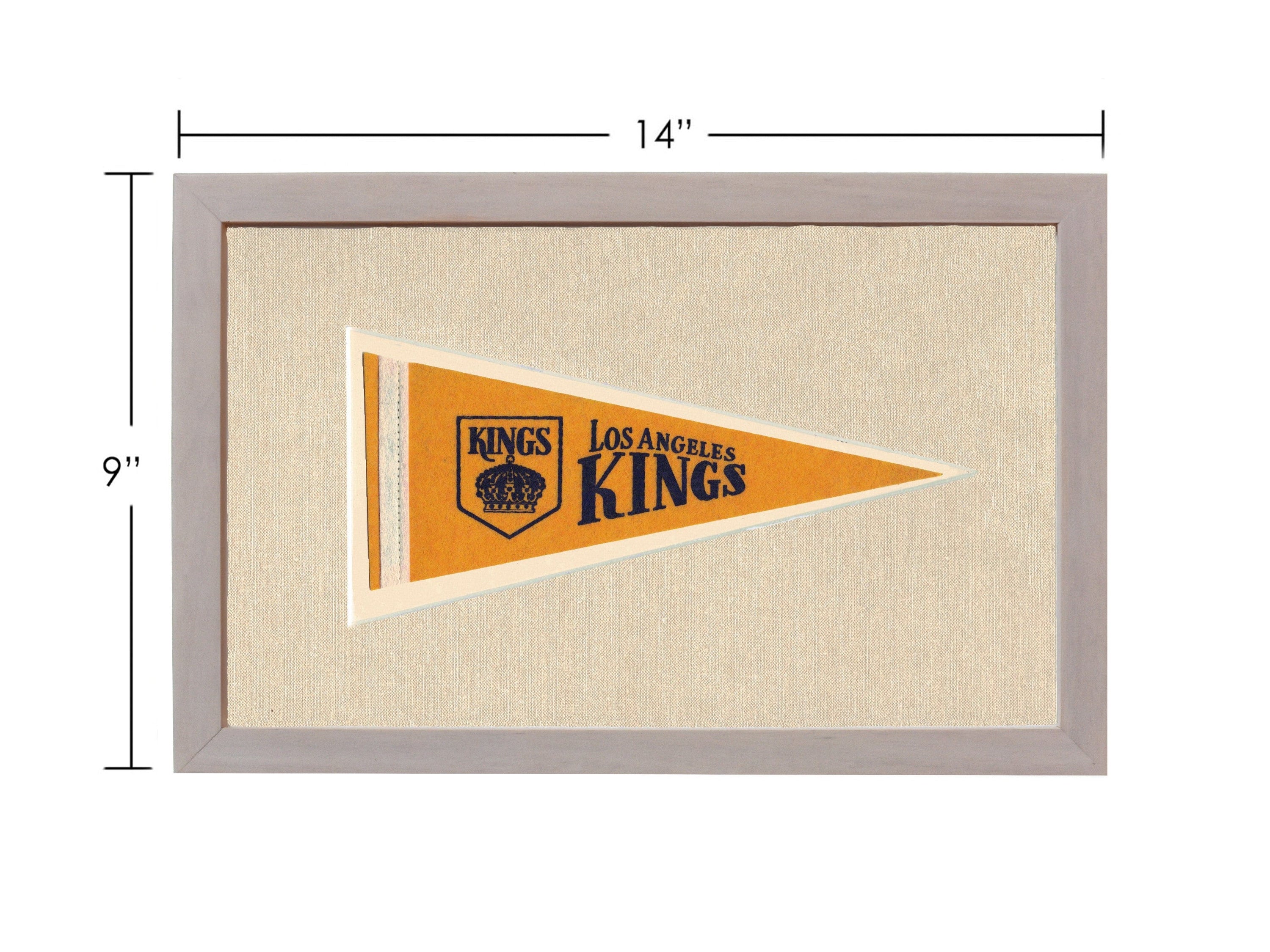 Americana Memories Vintage Pennants and Memorabilia Vintage Los Angeles Kings Pennant