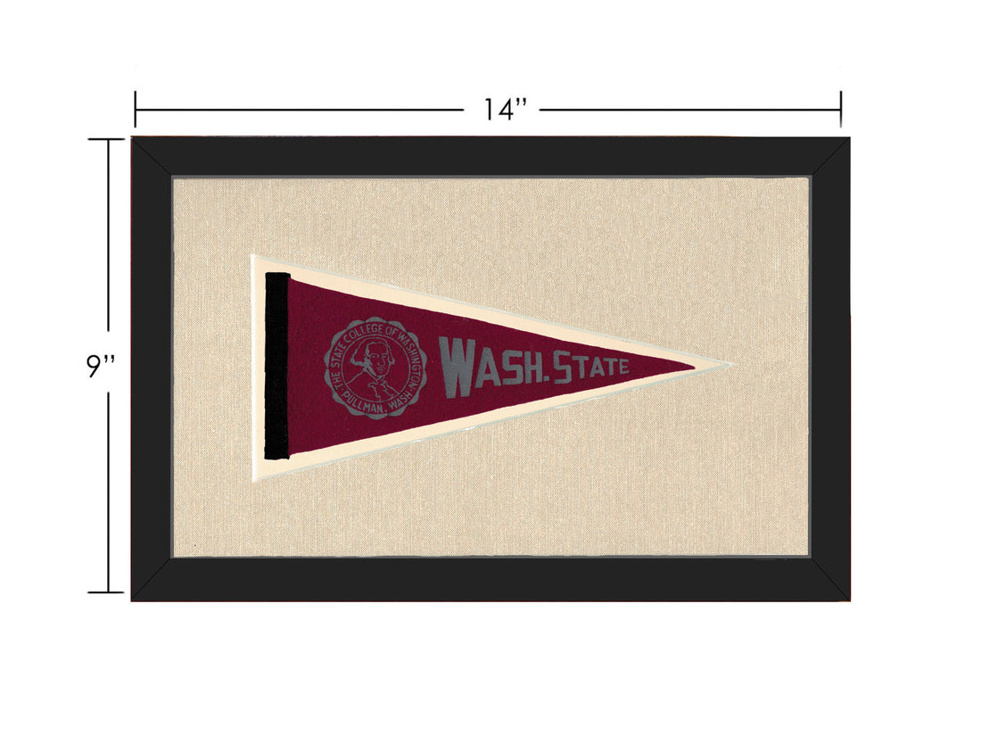 Vintage Washington State University Pennant