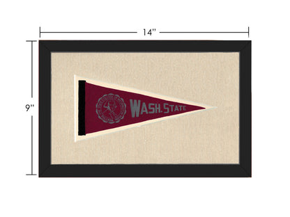 Vintage Washington State University Pennant