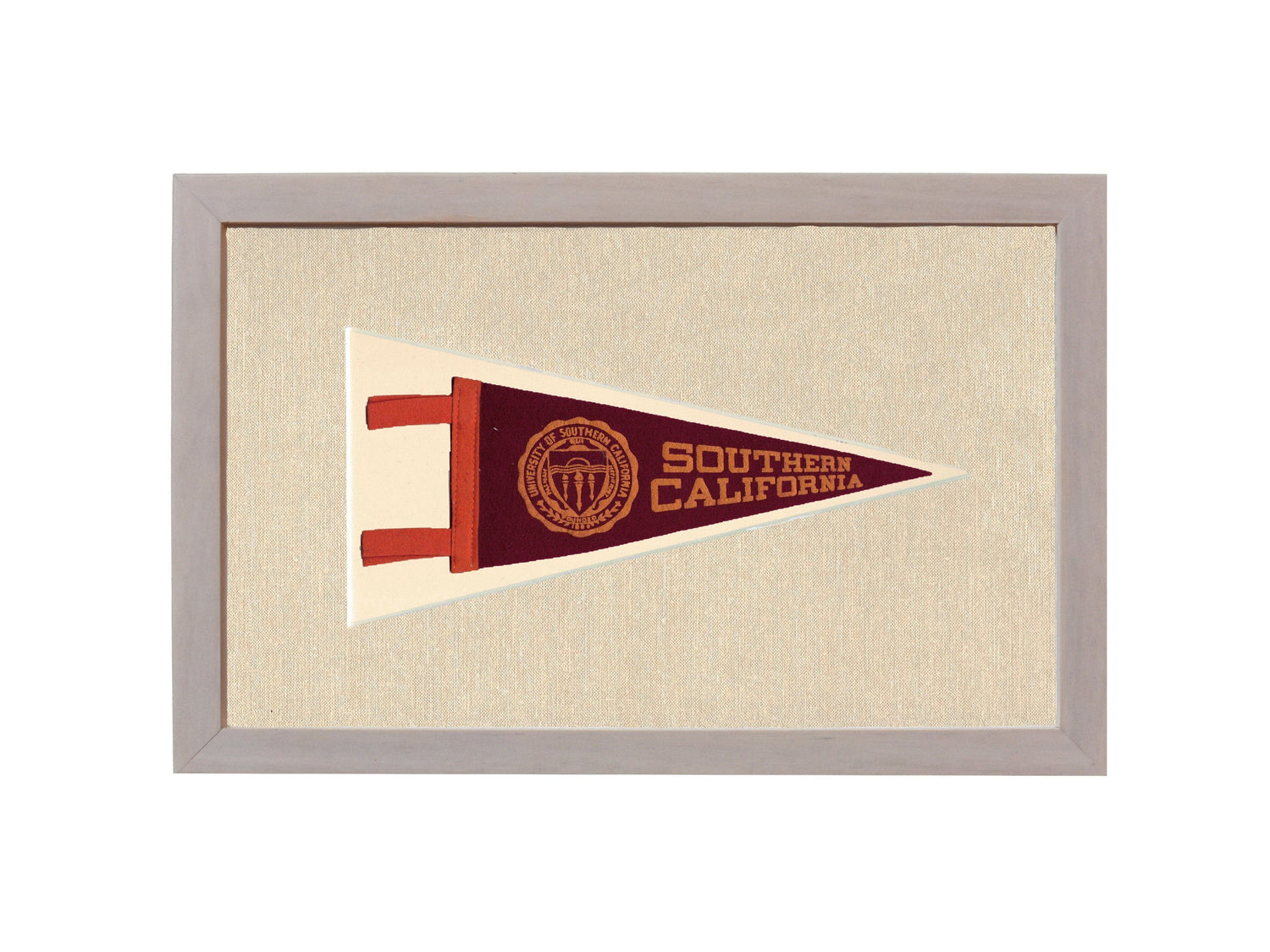 Americana Memories Vintage Pennants and Memorabilia Vintage University of Southern California Pennant