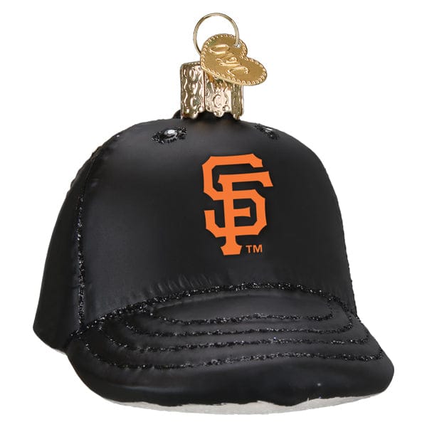 Old World Christmas 2.25 X 2.5 X 3.5 / 77319 Giants Baseball Cap Ornament