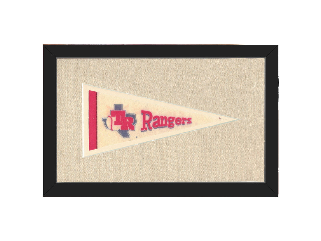 Americana Memories Vintage Pennants and Memorabilia Vintage Texas Rangers Pennant