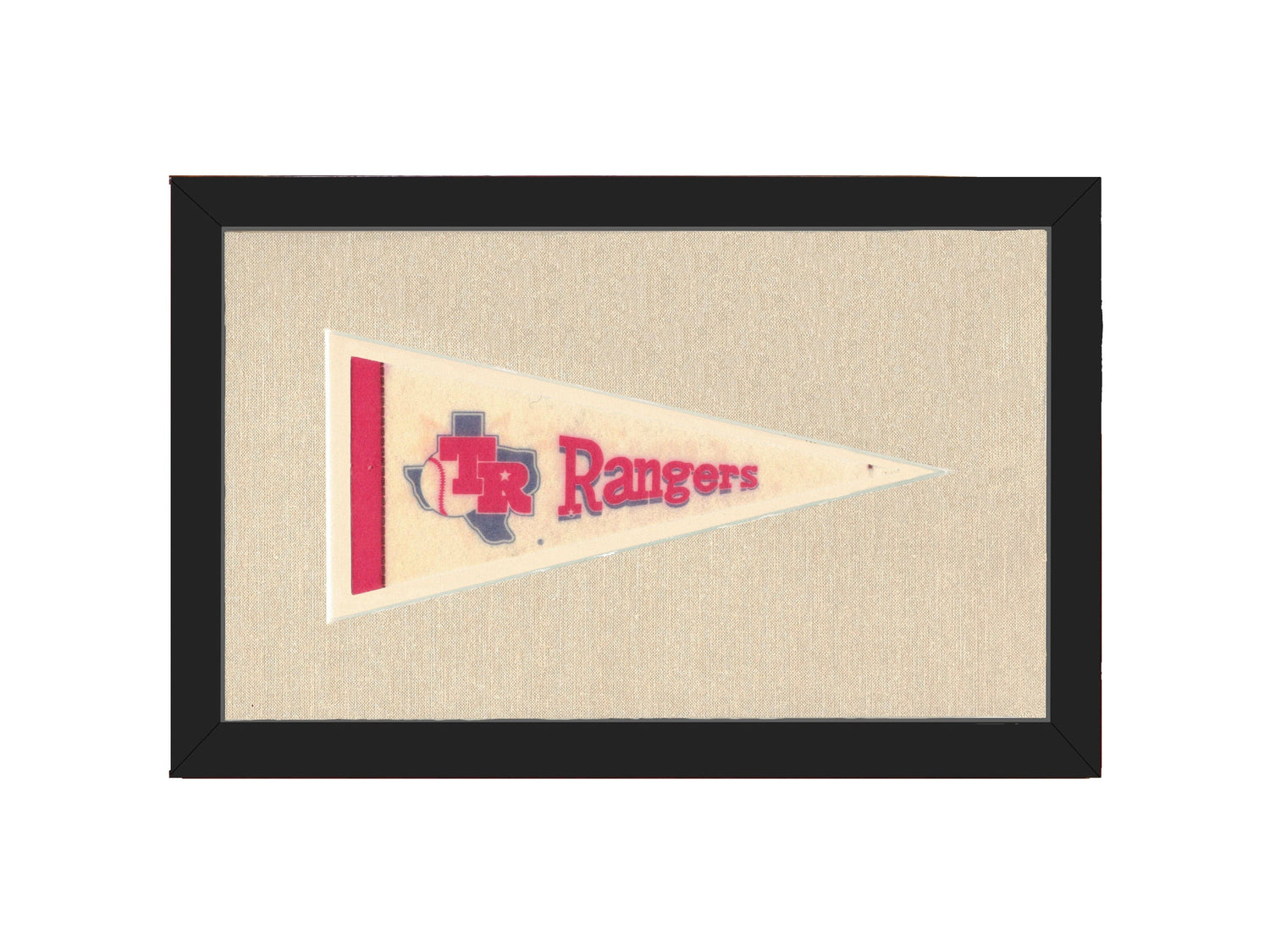 Americana Memories Vintage Pennants and Memorabilia Vintage Texas Rangers Pennant