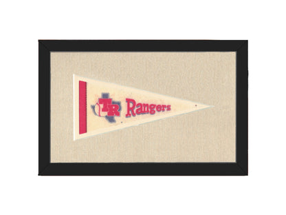 Americana Memories Vintage Pennants and Memorabilia Vintage Texas Rangers Pennant
