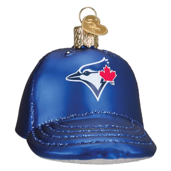 Old World Christmas 2.25 X 2.5 X 3.5 / 77819 Blue Jays Baseball Cap Ornament