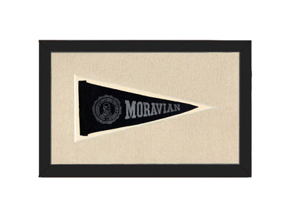 Americana Memories Vintage Pennants and Memorabilia Vintage Moravian University Pennant