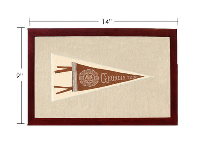 Americana Memories Vintage Pennants and Memorabilia Vintage Georgia Tech Pennant