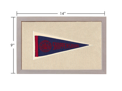 Vintage Shippensburg College Pennant
