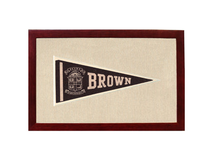 Vintage Brown Pennant