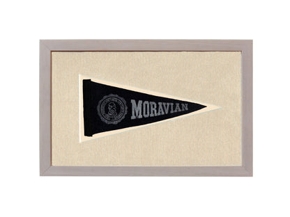 Americana Memories Vintage Pennants and Memorabilia Vintage Moravian University Pennant