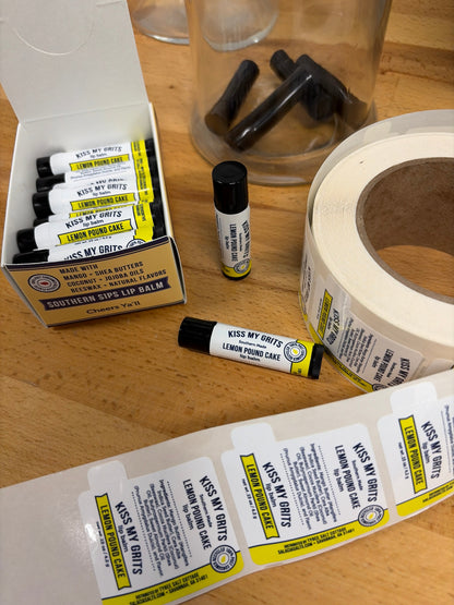 Kiss My Grits Lemon Pound Cake Lip Balm