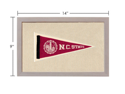 Americana Memories Vintage Pennants and Memorabilia Vintage NC State Pennant