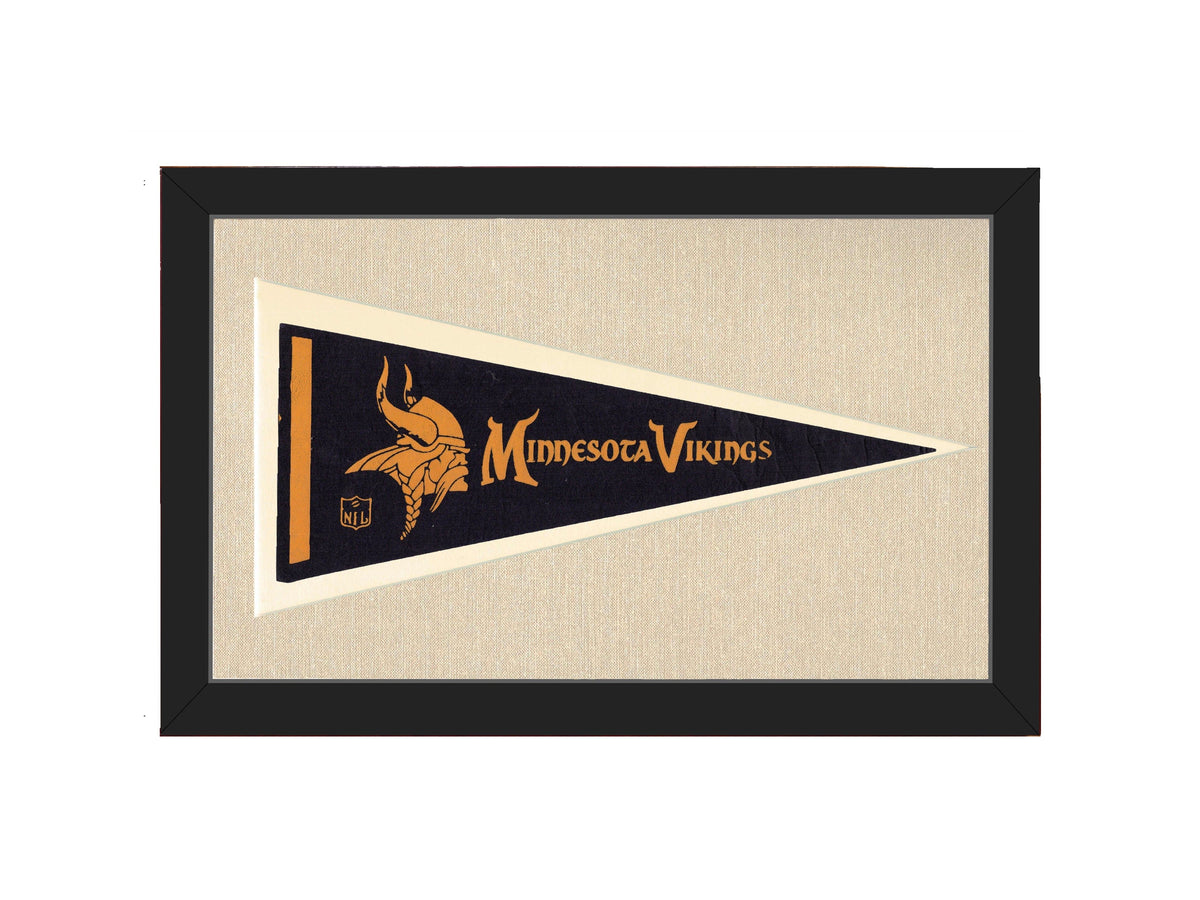 Americana Memories Vintage Pennants and Memorabilia Vintage Minnesota Vikings Pennant