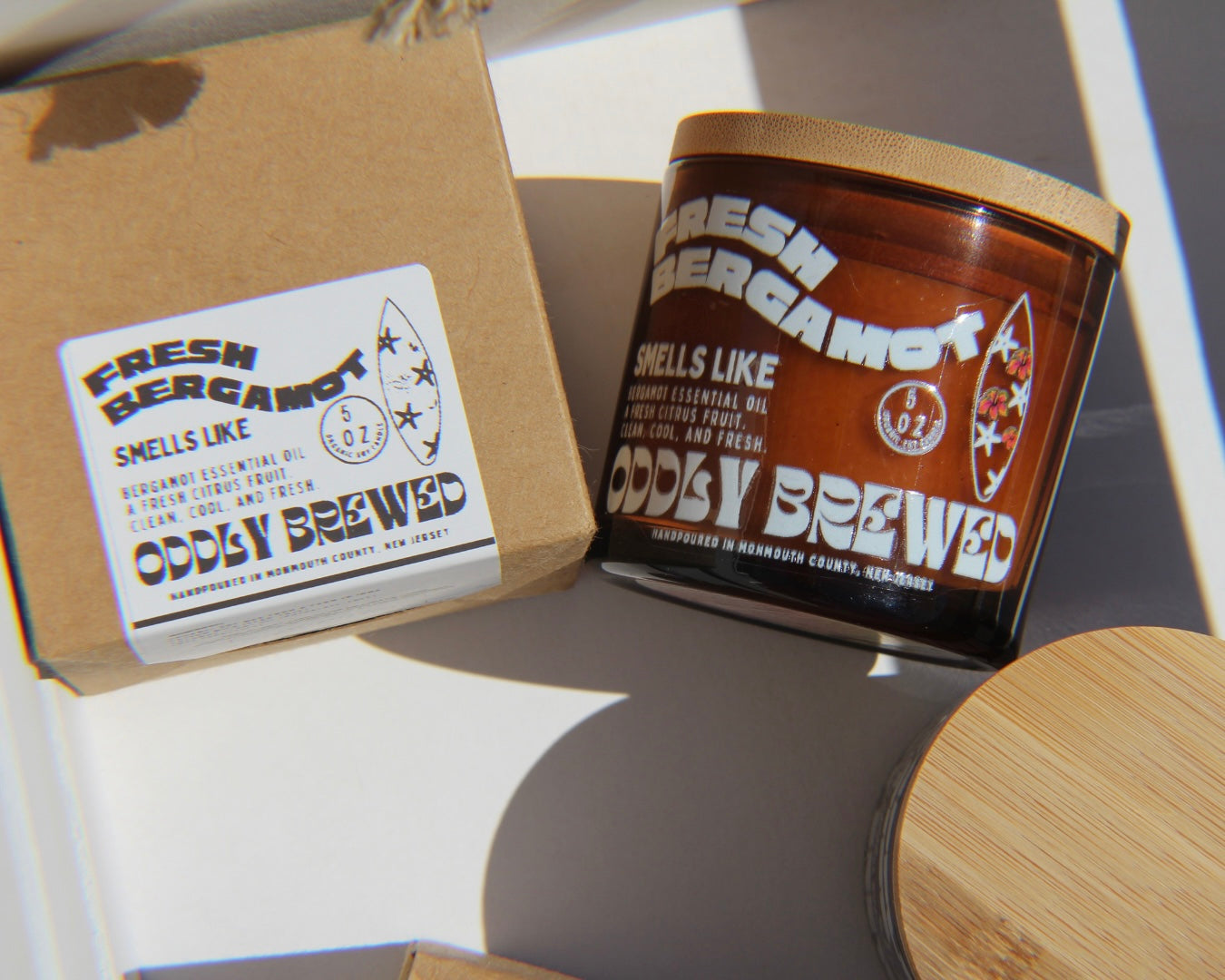 Fresh Bergamot Soy Candle Mini
