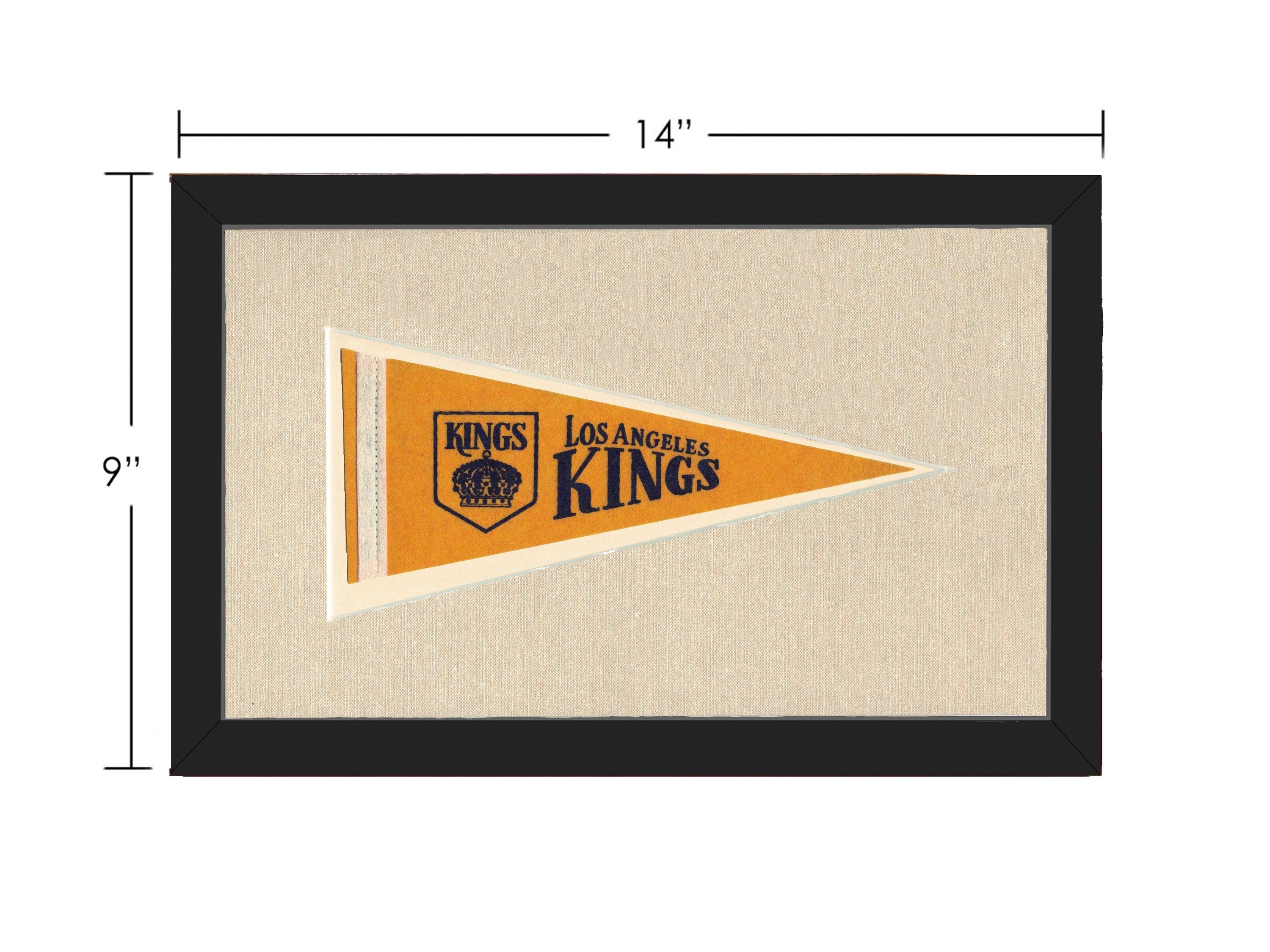 Americana Memories Vintage Pennants and Memorabilia Vintage Los Angeles Kings Pennant