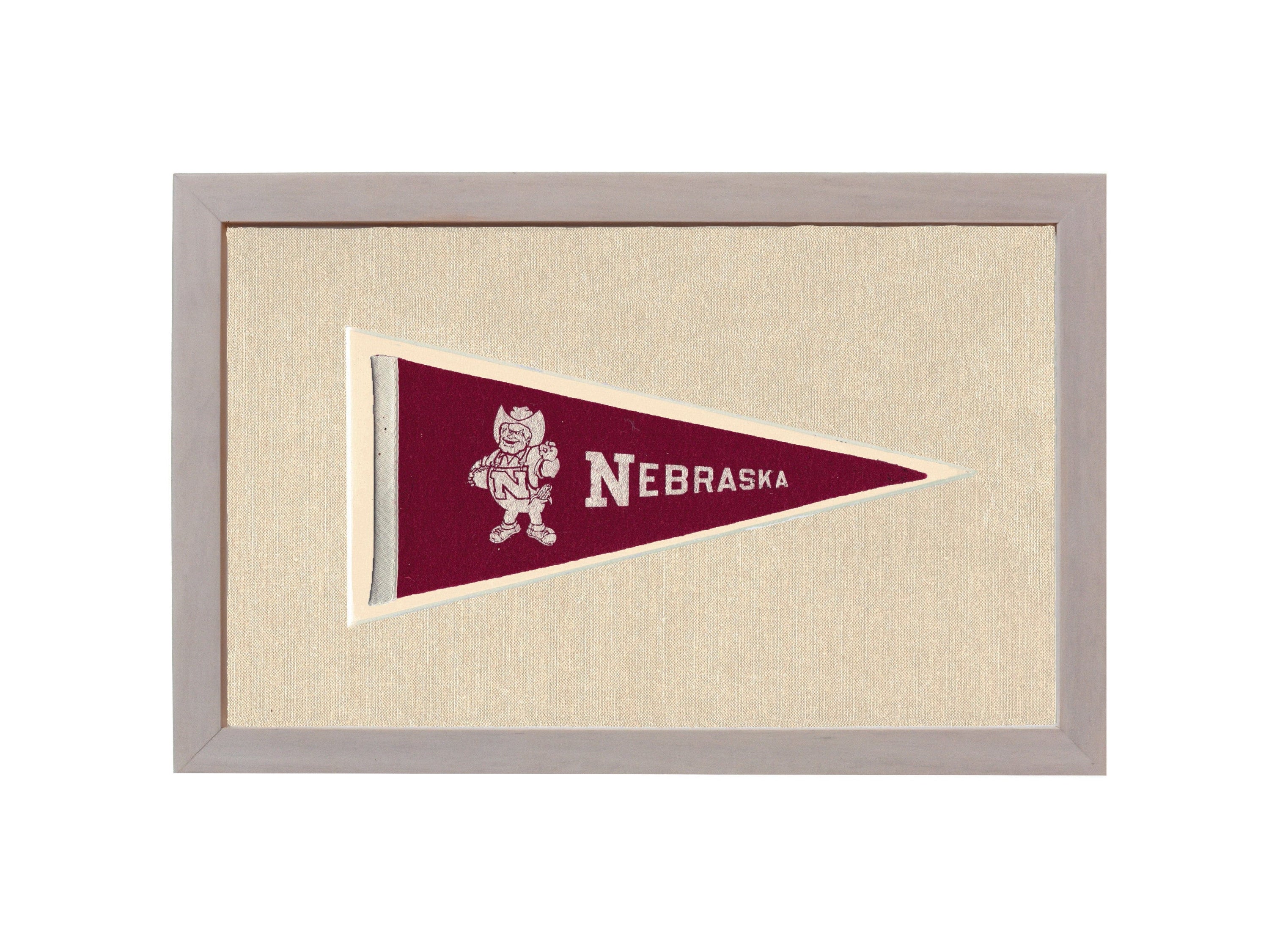 Americana Memories Vintage Pennants and Memorabilia Vintage University of Nebraska Pennant