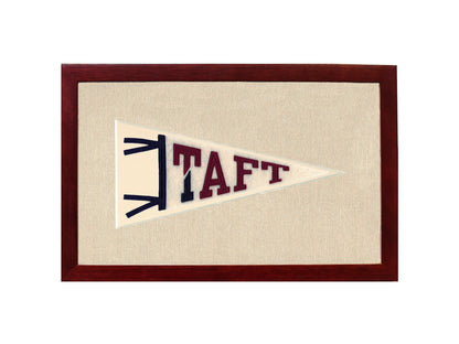 Vintage Taft School Pennant