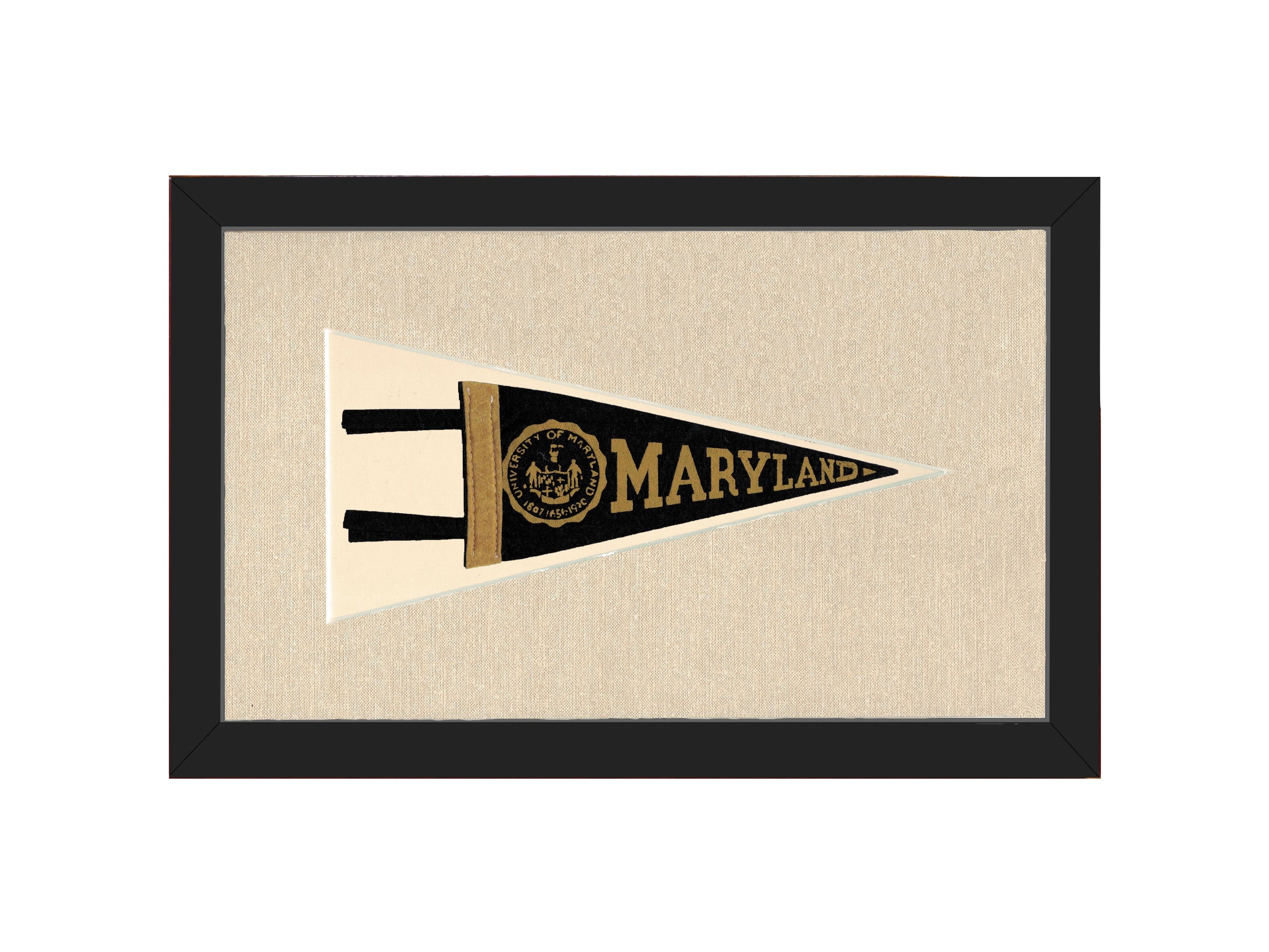 Vintage University of Maryland Pennant