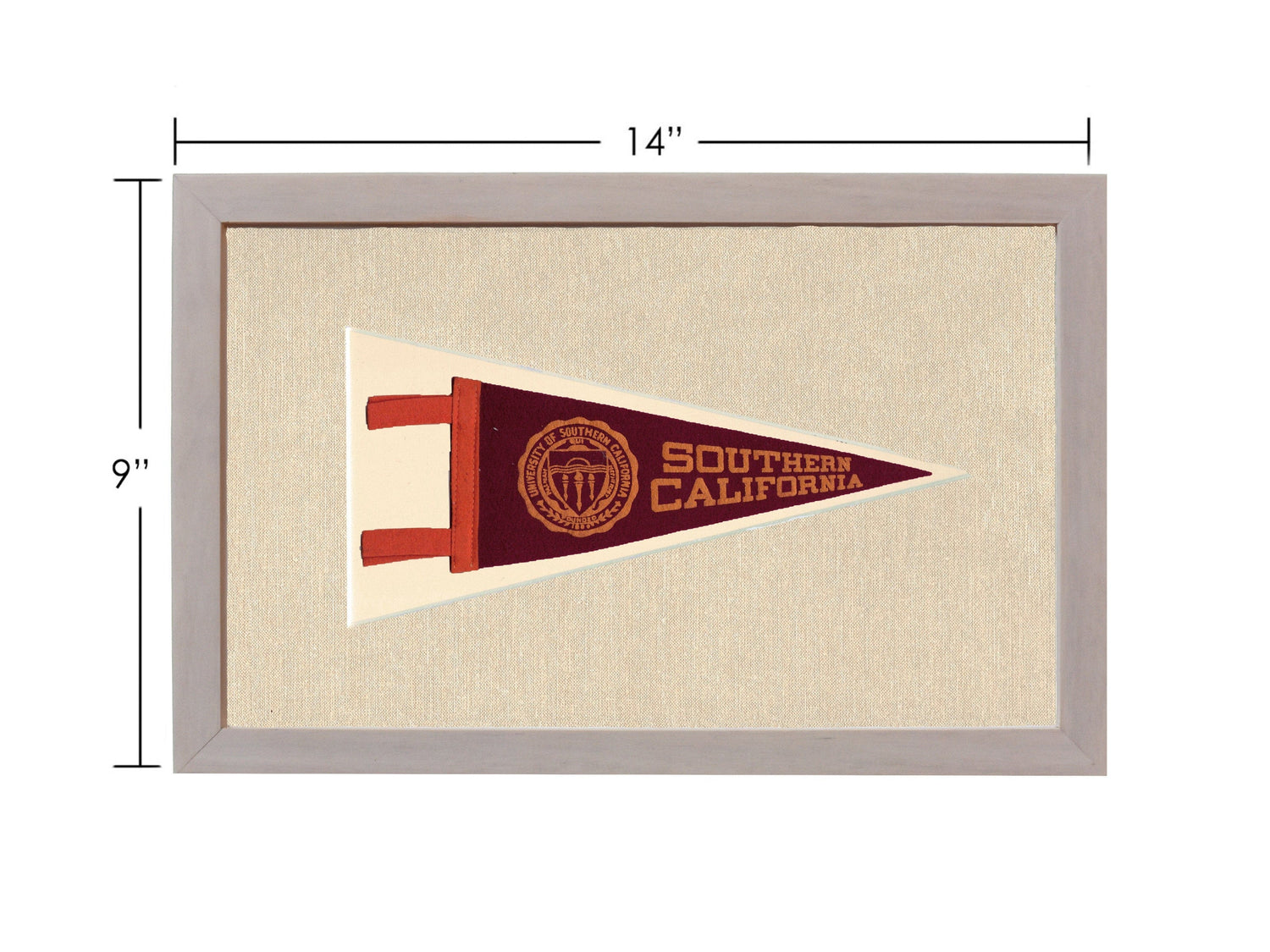 Americana Memories Vintage Pennants and Memorabilia Vintage University of Southern California Pennant