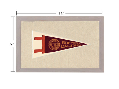 Americana Memories Vintage Pennants and Memorabilia Vintage University of Southern California Pennant