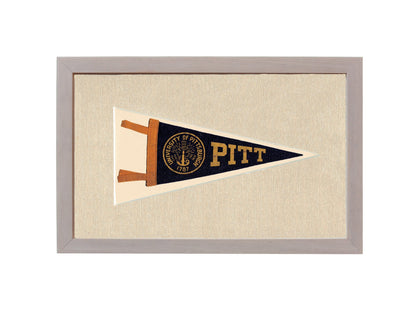 Americana Memories Vintage Pennants and Memorabilia Vintage University of Pittsburgh Pennant