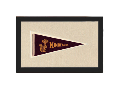 Americana Memories Vintage Pennants and Memorabilia Vintage Minnesota Pennant