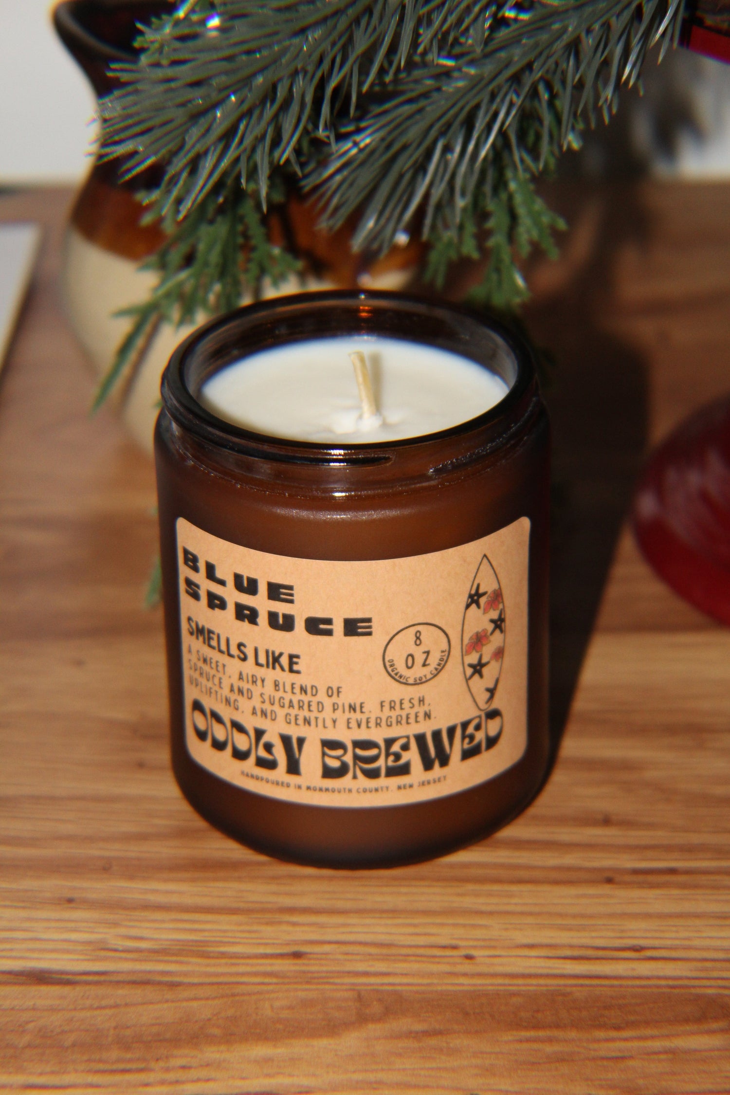 Blue Spruce Soy Candle