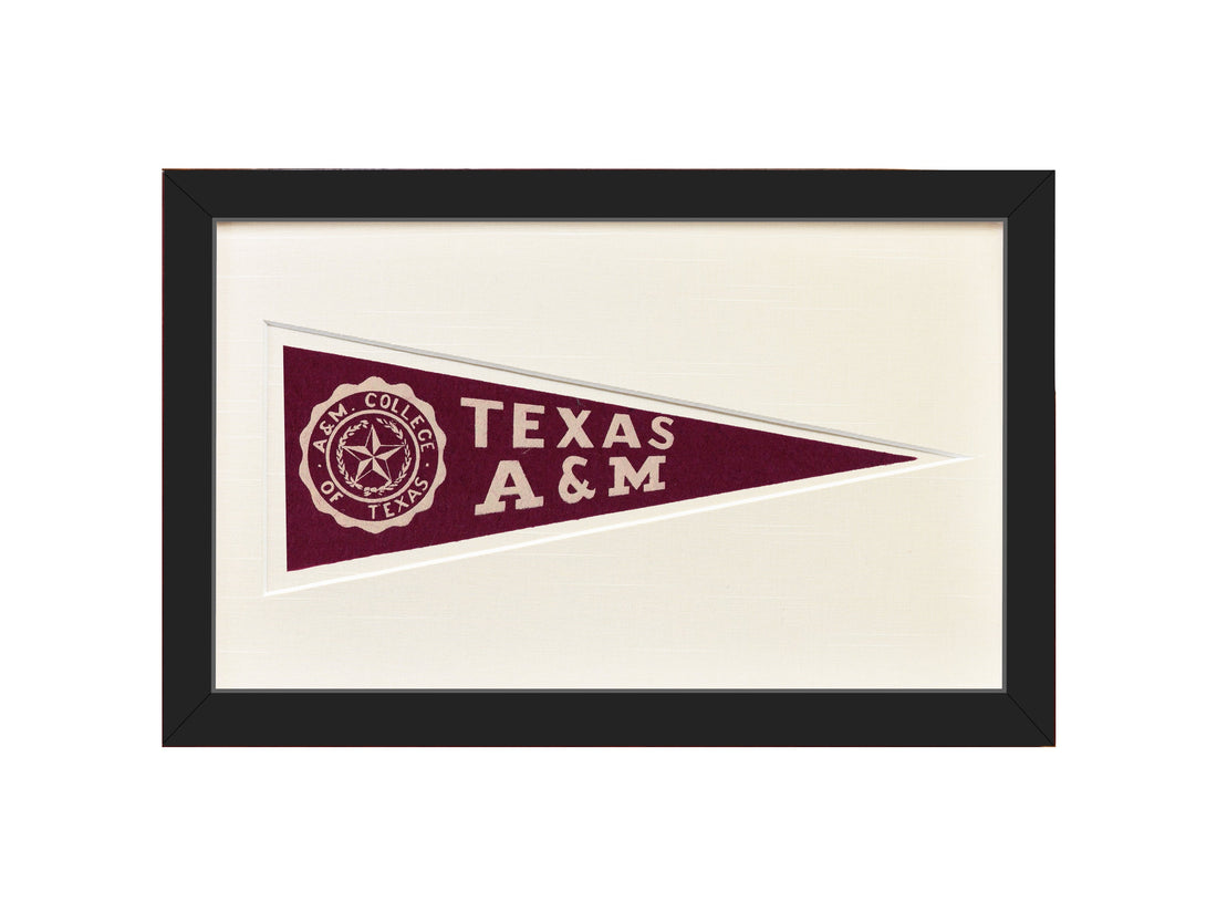 Vintage Texas A&amp;M Hormel Pennant