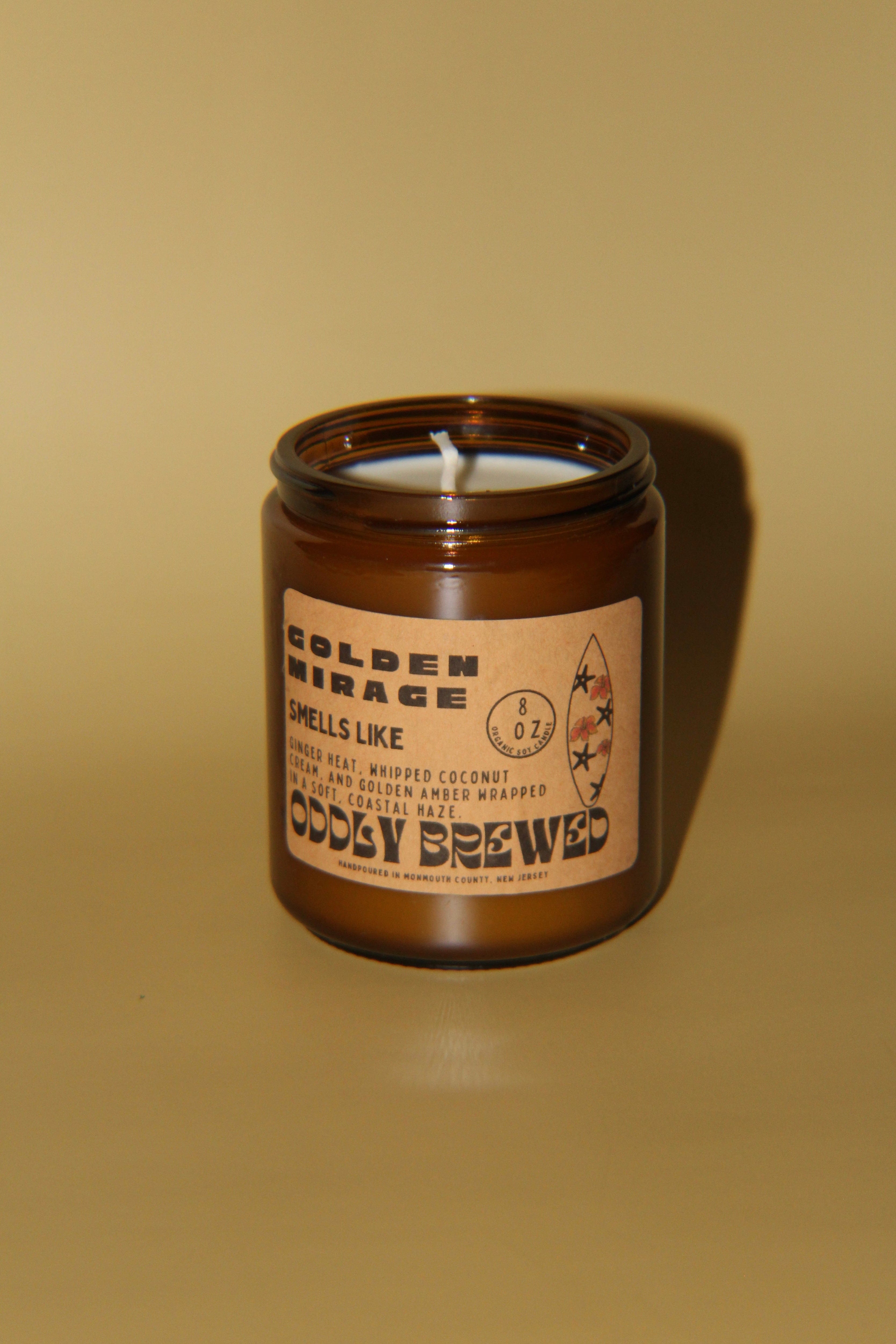 Golden Mirage Soy Candle
