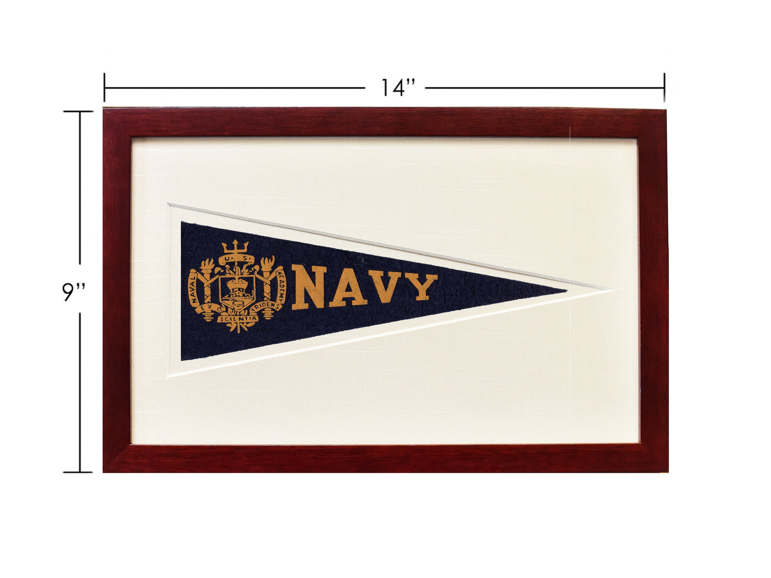Vintage Navy Hormel Pennant