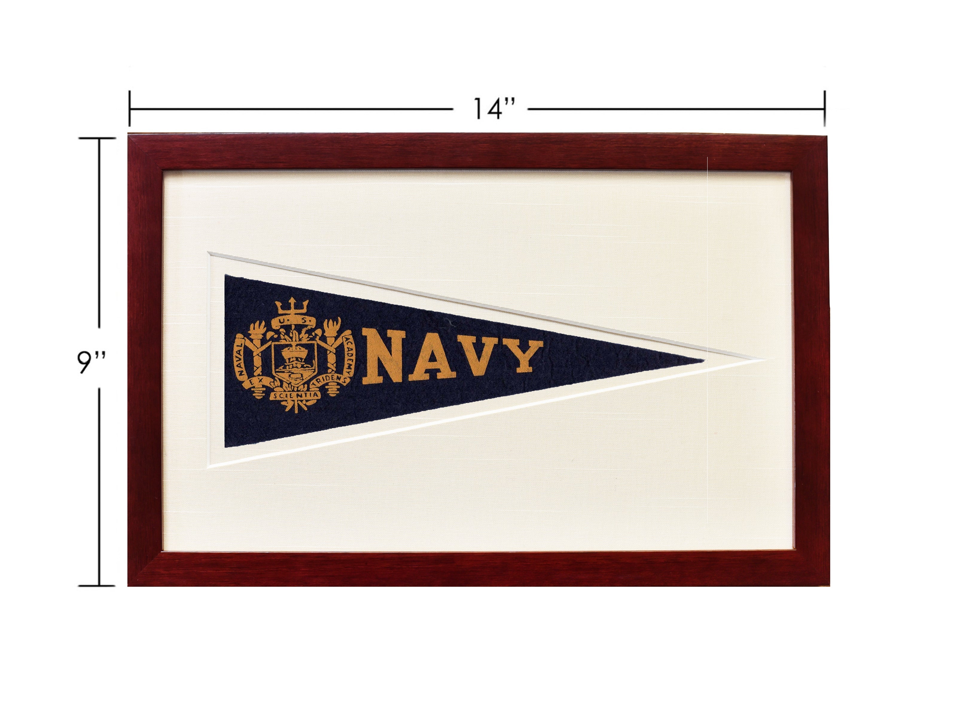 Vintage Navy Hormel Pennant