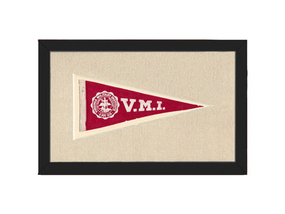 Americana Memories Vintage Pennants and Memorabilia Vintage Virginia Military Institute Pennant