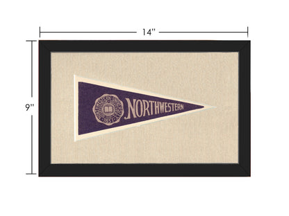 Vintage Northwestern University Pennant