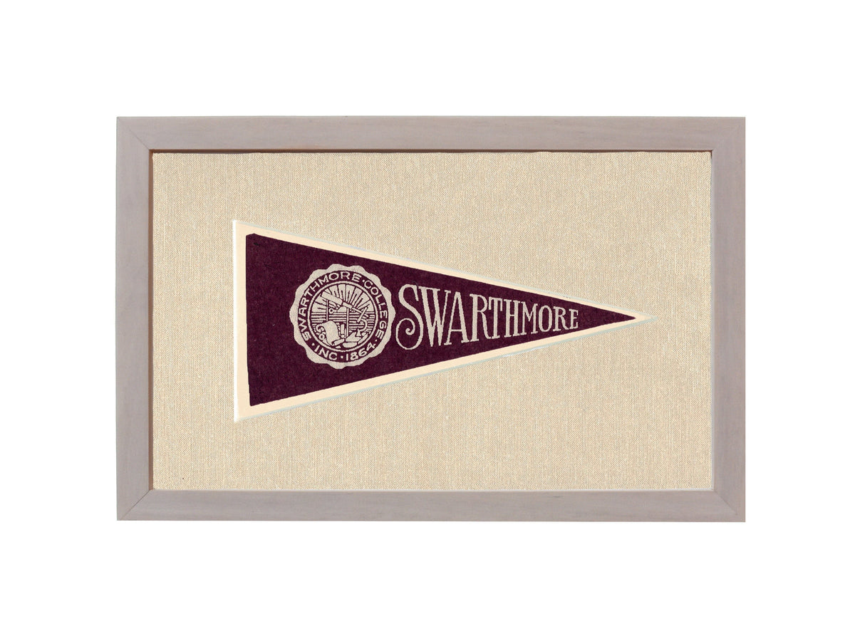 Americana Memories Vintage Pennants and Memorabilia Vintage Swarthmore College Pennant