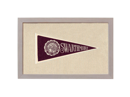Americana Memories Vintage Pennants and Memorabilia Vintage Swarthmore College Pennant