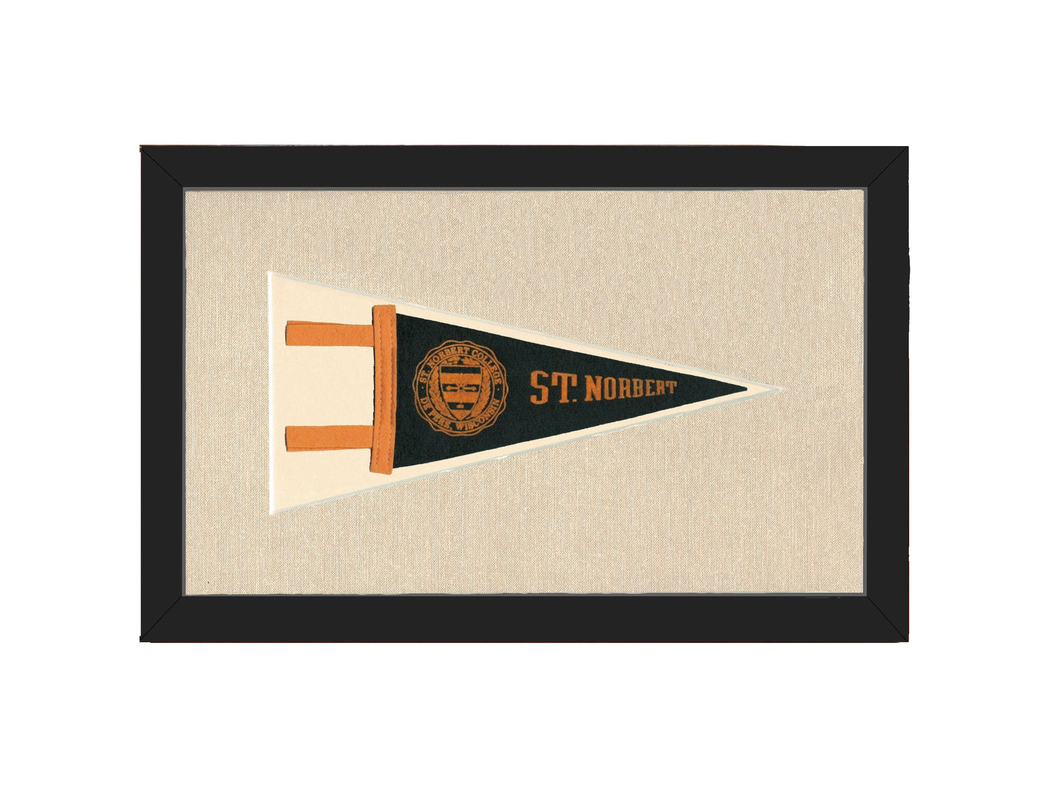 Americana Memories Vintage Pennants and Memorabilia Vintage St Norbert College Pennant