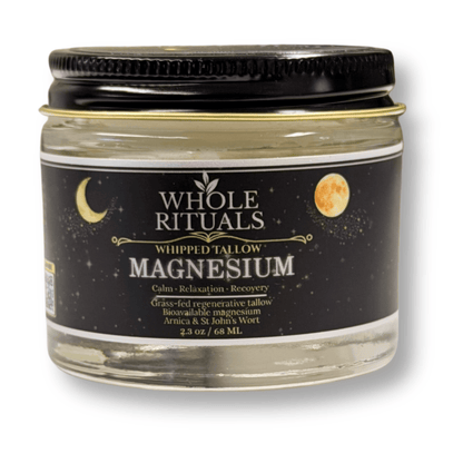 Whole Rituals Face Moisturizer Magnesium Tallow Balm Whipped Deep Relaxation