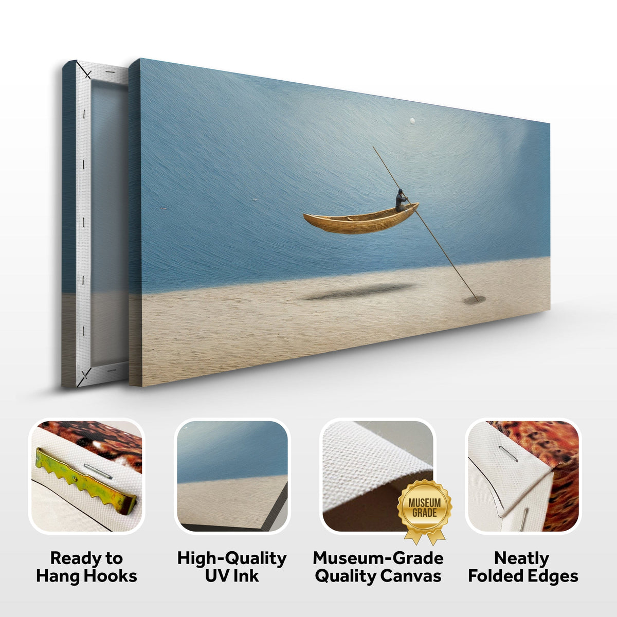 Tailored Canvases Canvas Sand Drifter Wall Art