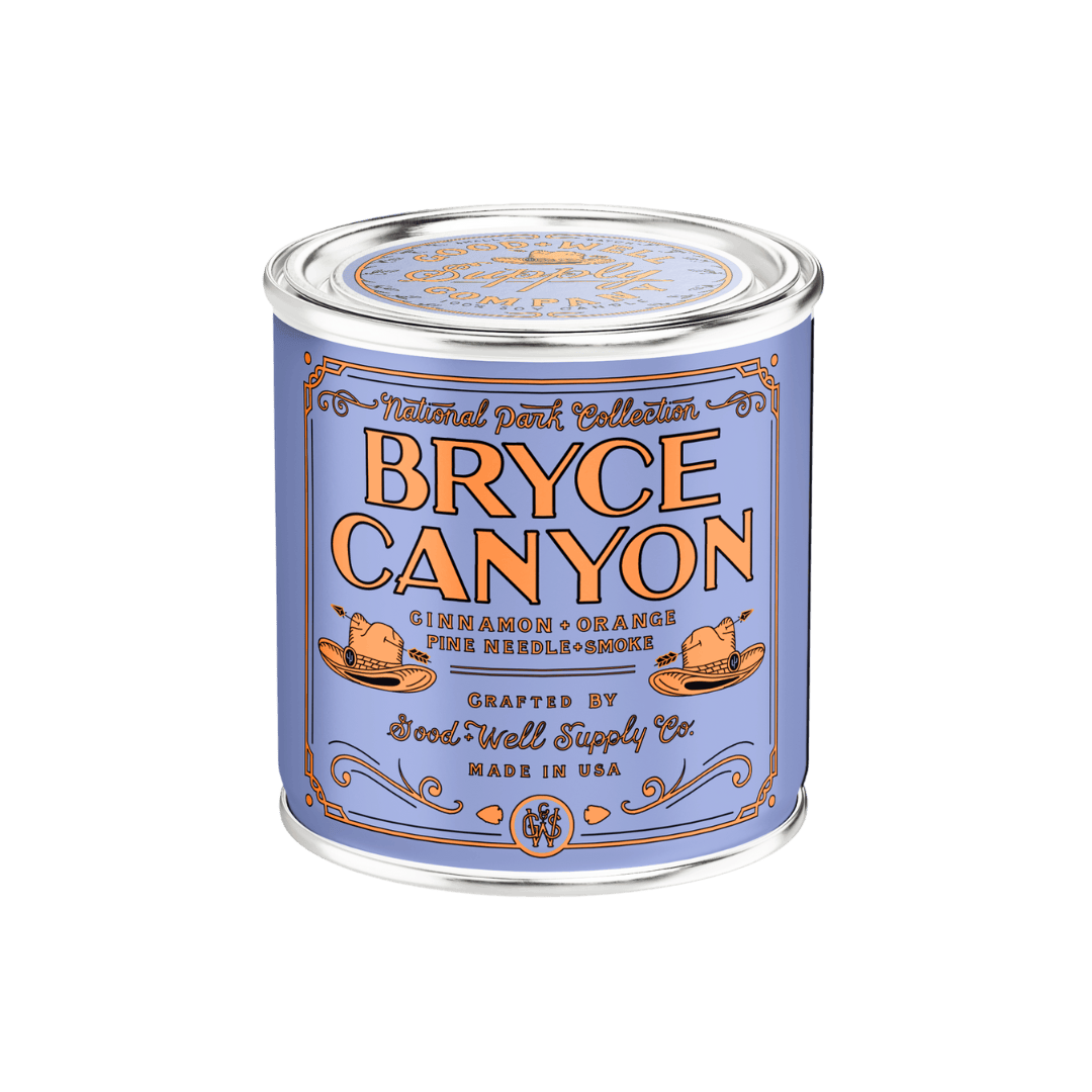 Good &amp; Well Supply Co Candles Bryce Canyon National Park Candle