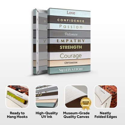 Tailored Canvases Canvas Shelf To Life Motivational Wall Sign