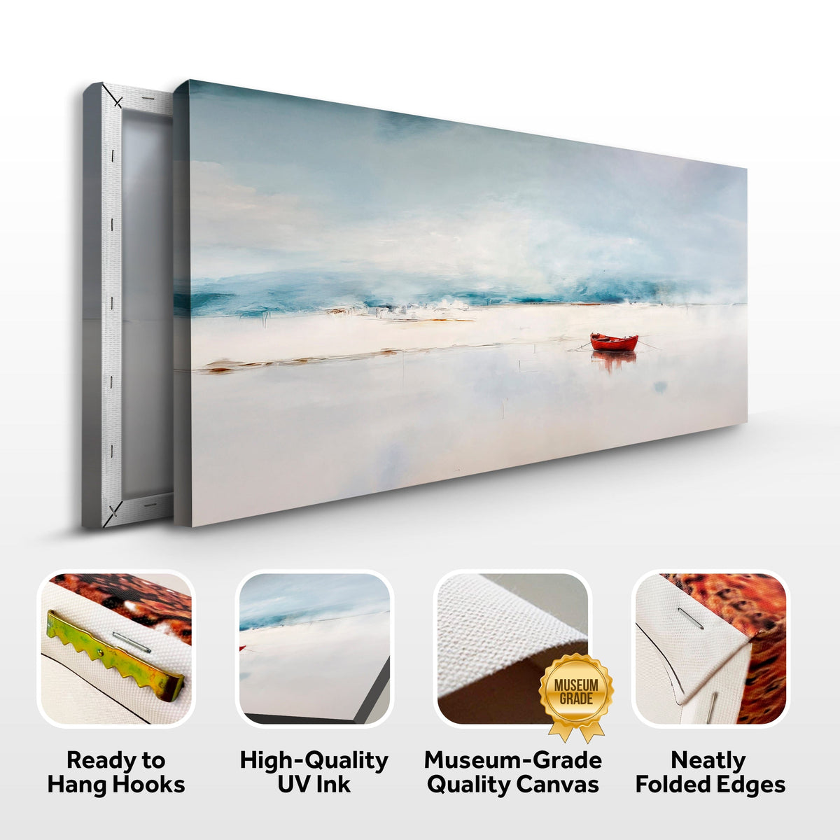 Tailored Canvases Canvas Misty Morning Abstract Wall Art