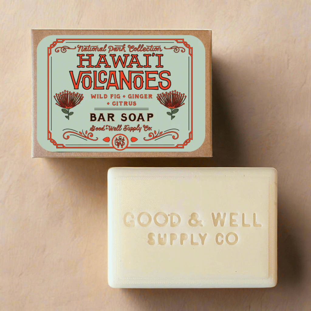 Good &amp; Well Supply Co. Bar Soap Hawaii Volcanoes National Park Bar Soap