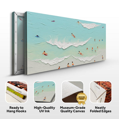 Tailored Canvases Canvas Beach Days Wall Art X