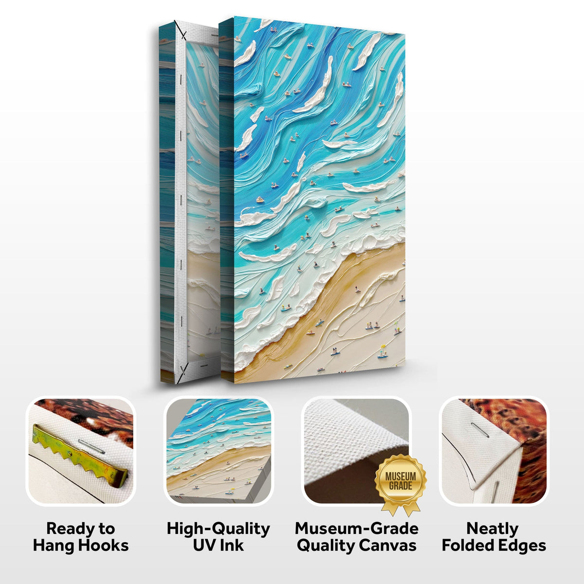 Tailored Canvases Canvas Beach Days Wall Art IV