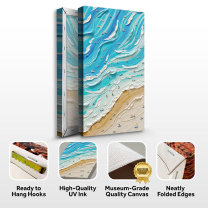 Tailored Canvases Canvas Beach Days Wall Art IV